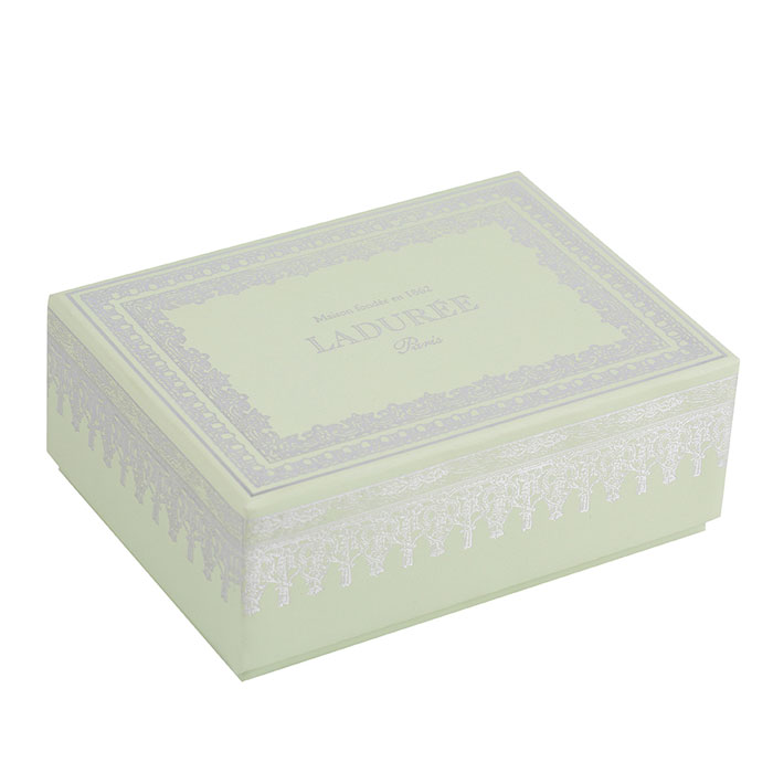 12 Pieces Macaron Box - Napoleon Green